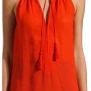 Joie Scarlet Halter Blouse